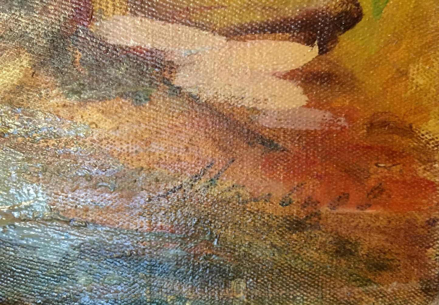 Oil painting Alley in the park Maltsev Nikolay Aleksandrovich