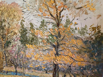 Oil painting Spring forest Zaretskaya-Grigoriev Maya