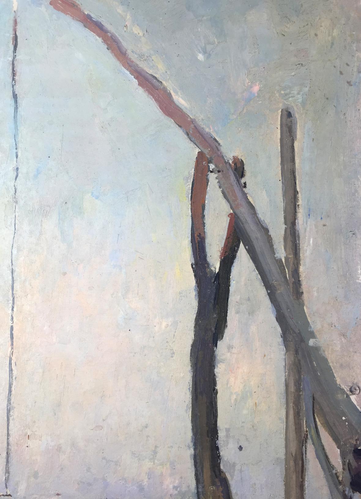 Oil painting Well original picture painter