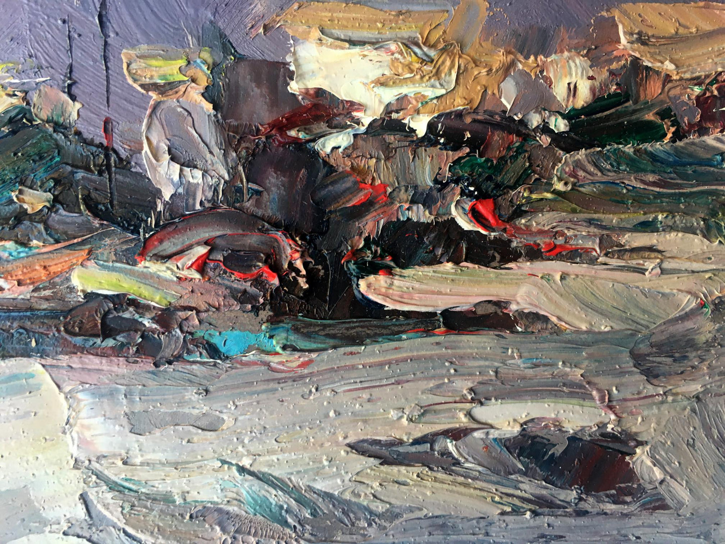 Evening rural landscape