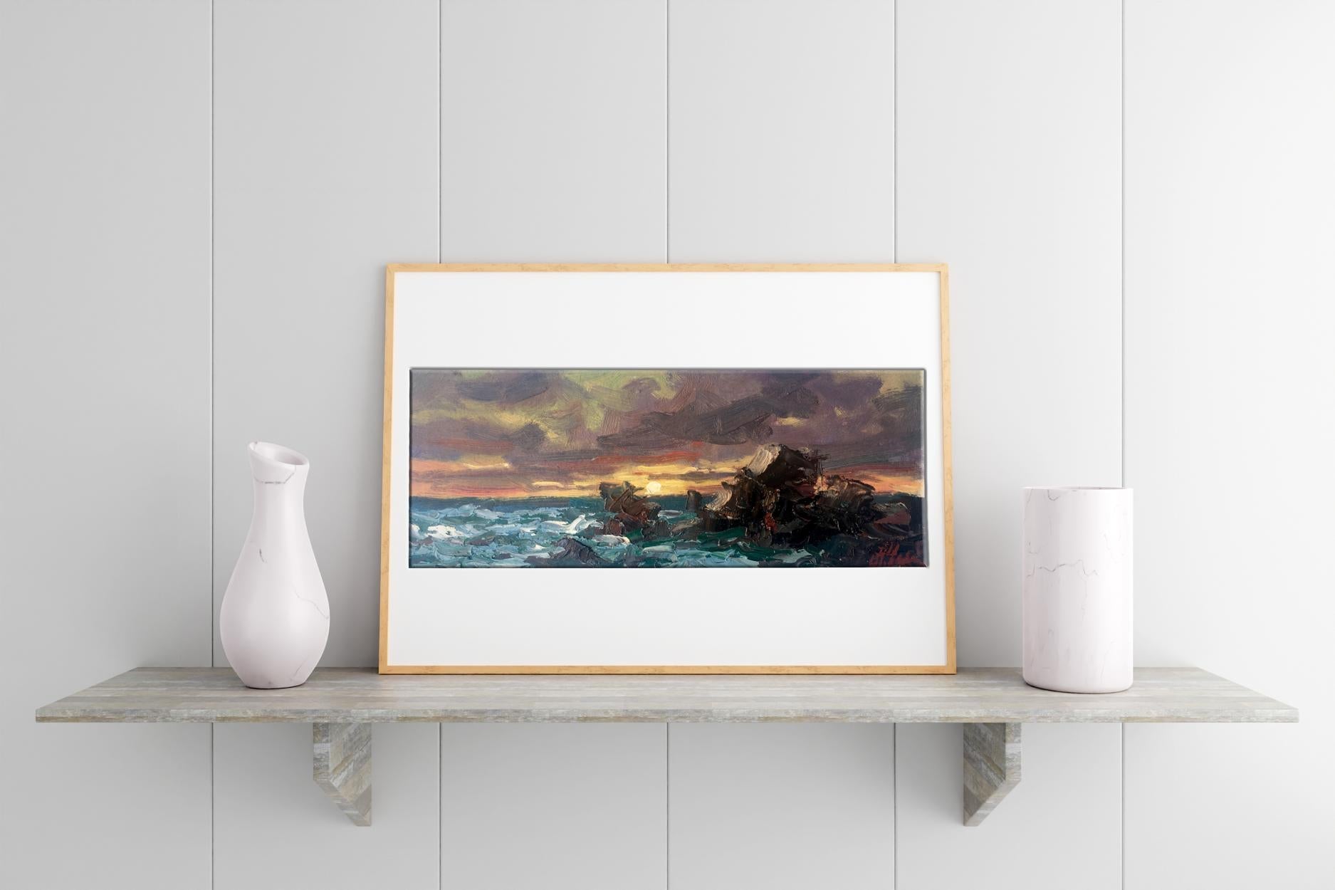 Oil painting Storm