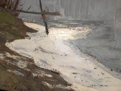 Oil painting Frost Egorov Boris Kuzmich