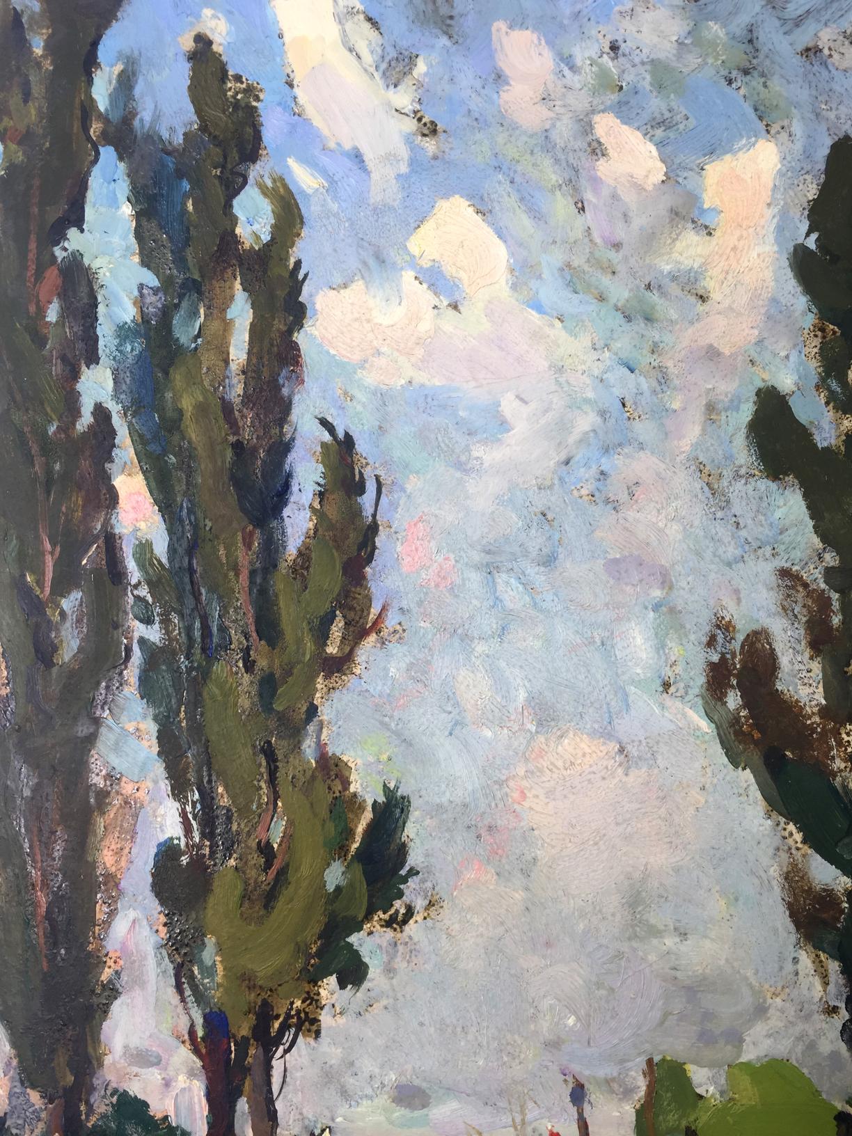 Oil painting Trunk original picture painter