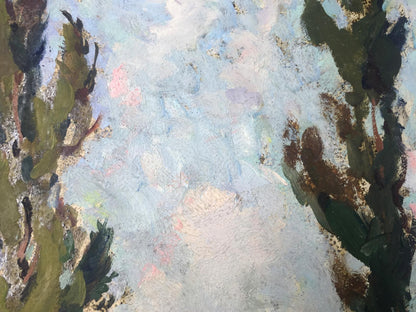 Oil painting Trunk original picture painter