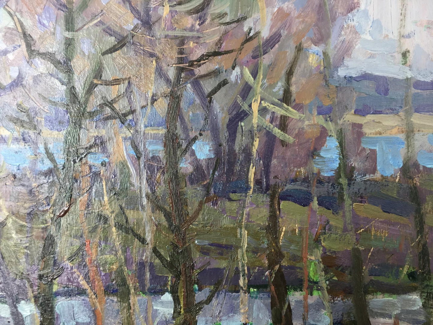 Oil painting Lowlands Georgy Sergeevich Kolosovsky