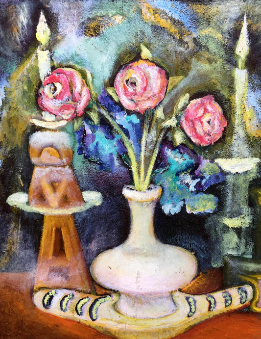 Oil painting Still life Novikovsky Vladimir Ogievich