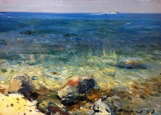 Oil painting Sea freshness Filippov Zinovy Ivanovich