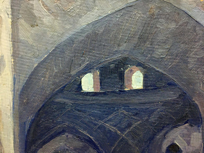 Oil painting Road to the market Bondarovich Anatoly Martynovich