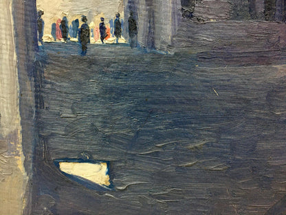 Oil painting Road to the market Bondarovich Anatoly Martynovich