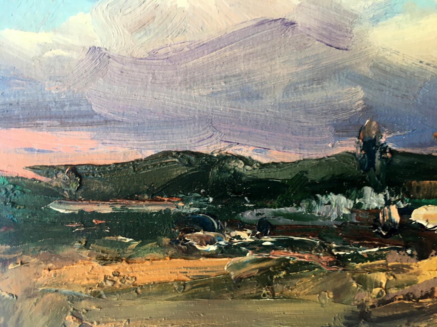 Sunset Soon, an oil painting by Alexander Nikolaevich Cherednichenko
