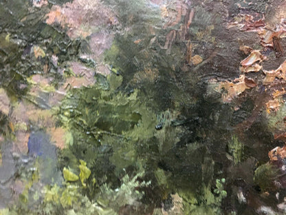 Oil painting Forest D. Nevkrytyy