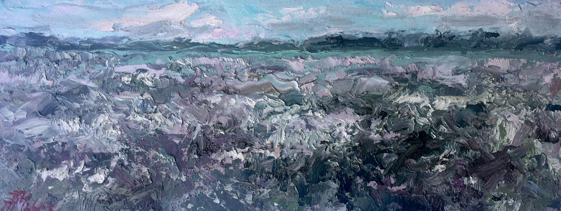 Oil painting Silver day Alexander Nikolaevich Cherednichenko