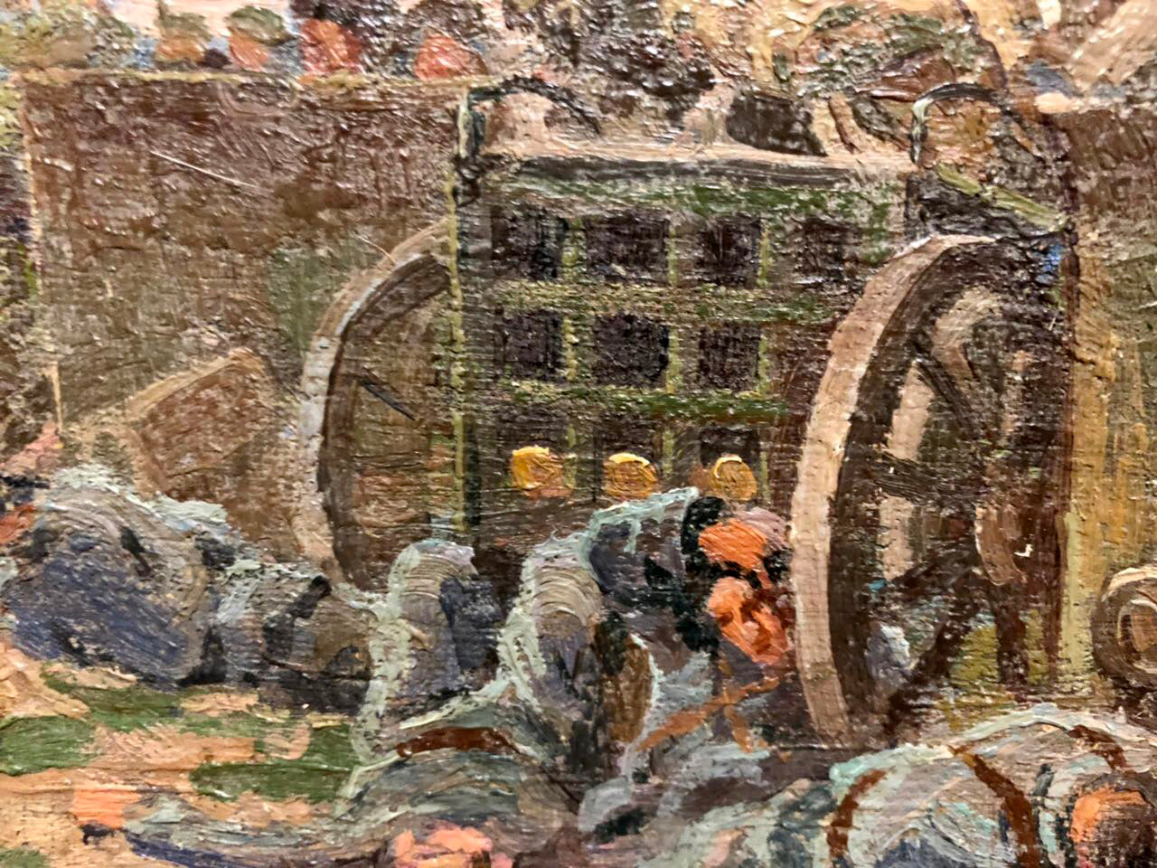 Oil painting War Buryachok Ivan Martynovich