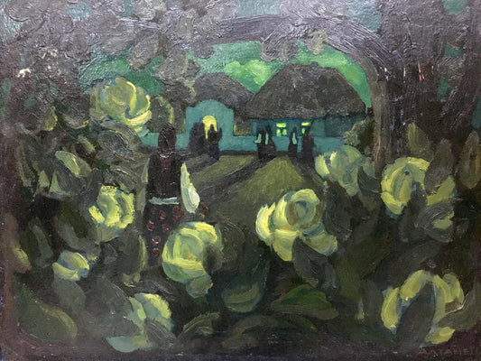 Oil painting Holiday Altanets Valentin Ivanovich