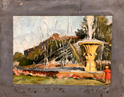 Oil painting Well Tkachenko Evgeny Nikolaevich