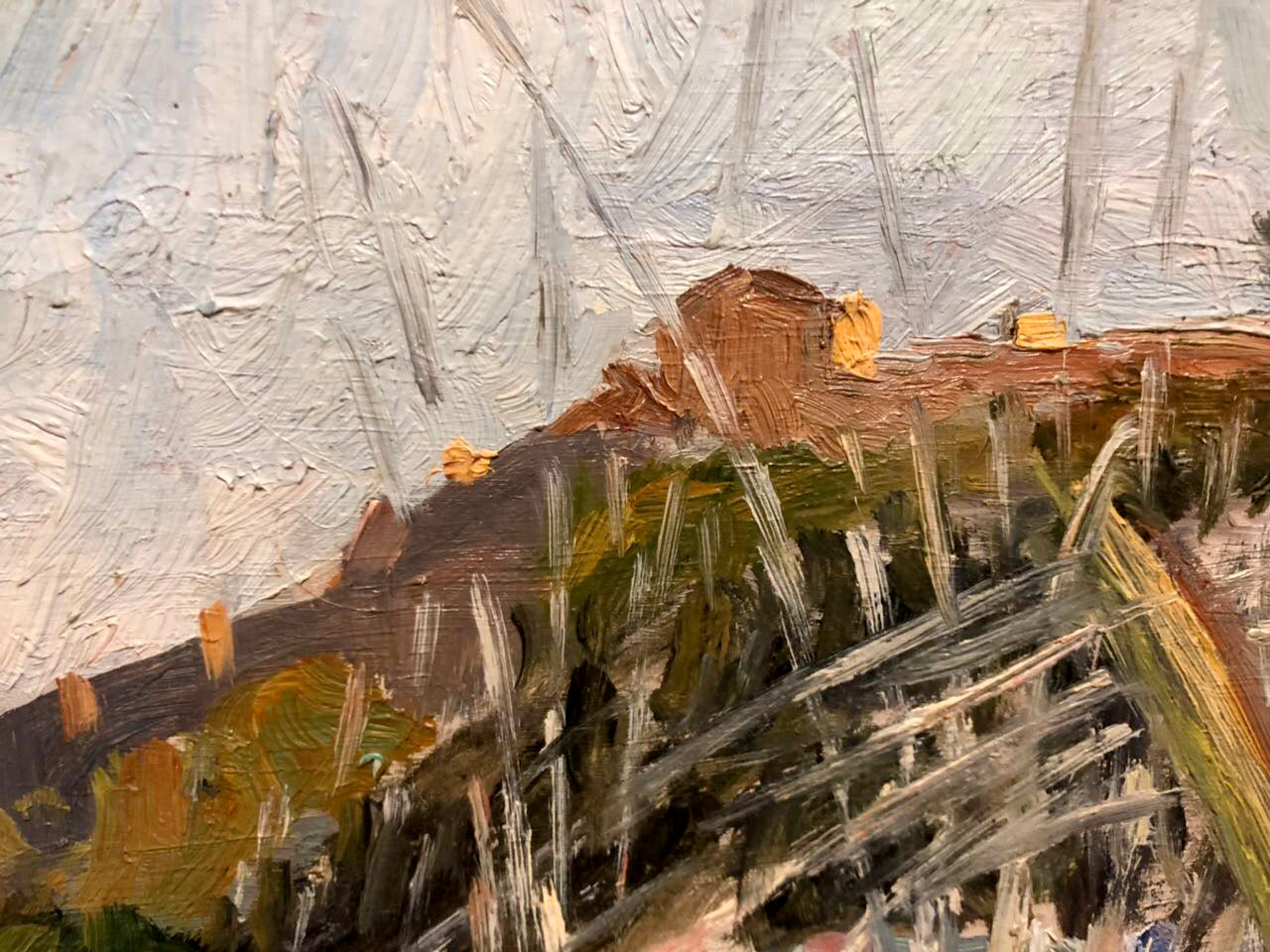 Oil painting Well Tkachenko Evgeny Nikolaevich