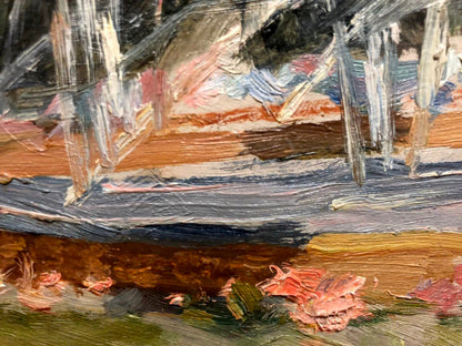 Oil painting Well Tkachenko Evgeny Nikolaevich