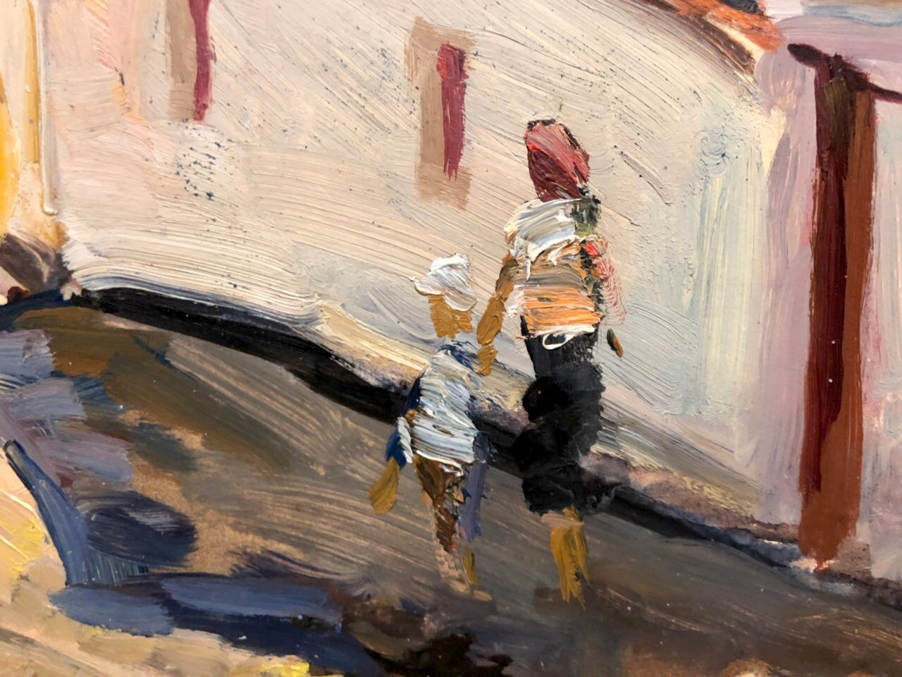 Oil painting City Kobylenkov Mikhail Vasilyevich