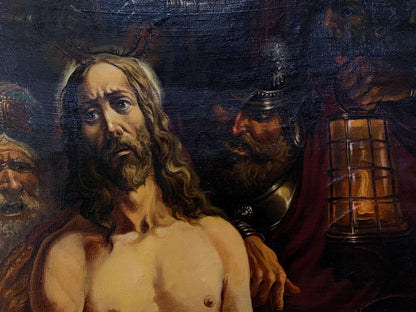 Oil painting Crown of Thorns Alexander Arkadievich Litvinov