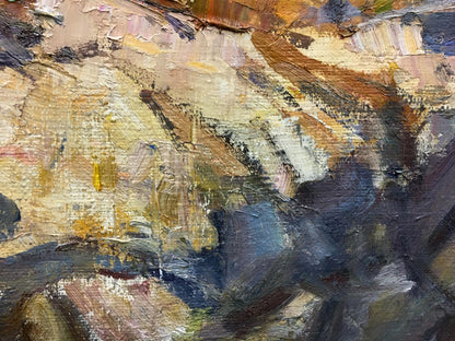Oil painting Cliffs Sokolov Vladimir Alexandrovich