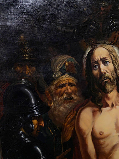 Oil painting Crown of Thorns Alexander Arkadievich Litvinov