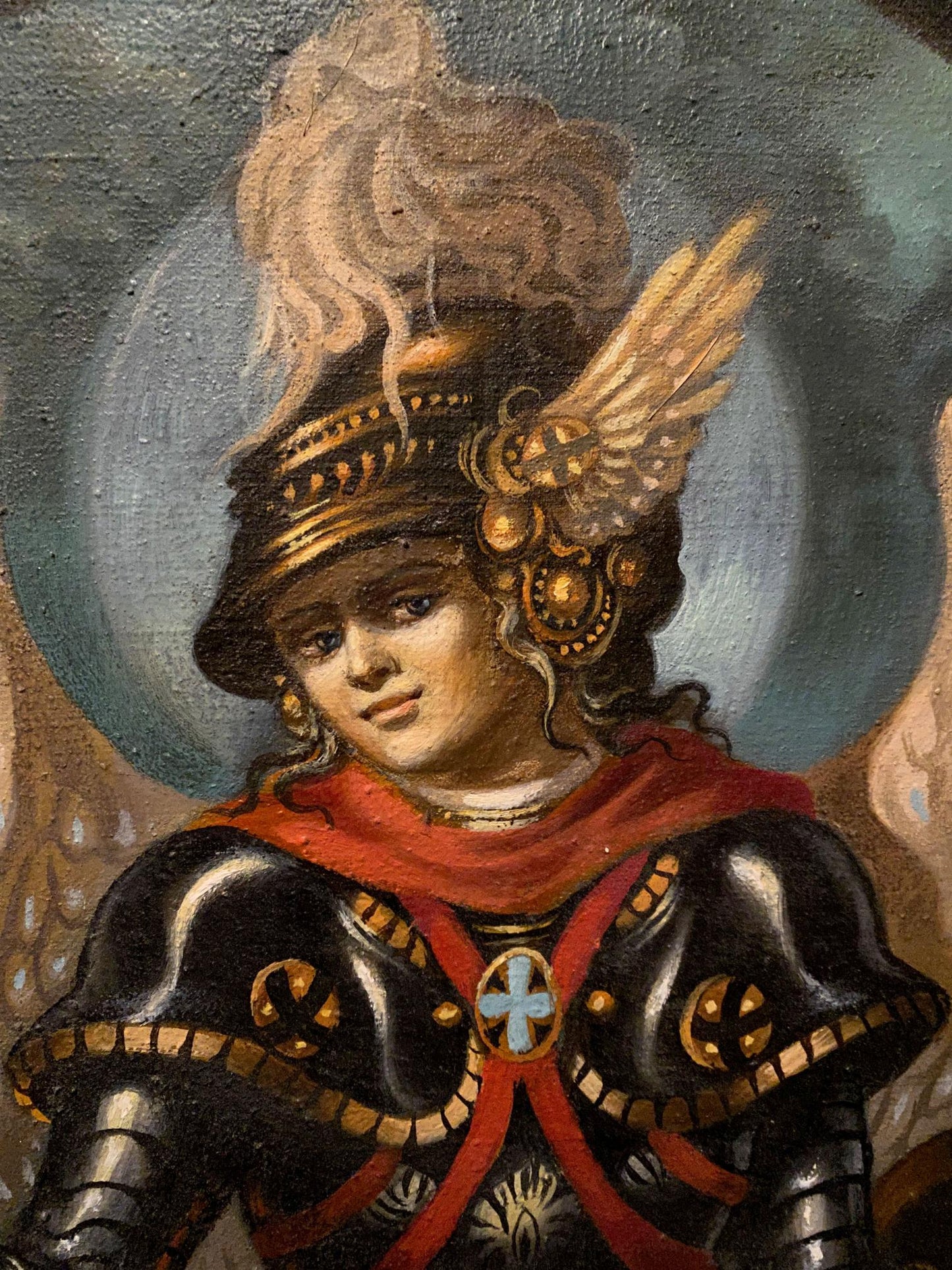 Oil painting Archangel Gabril Alexander Arkadievich Litvinov