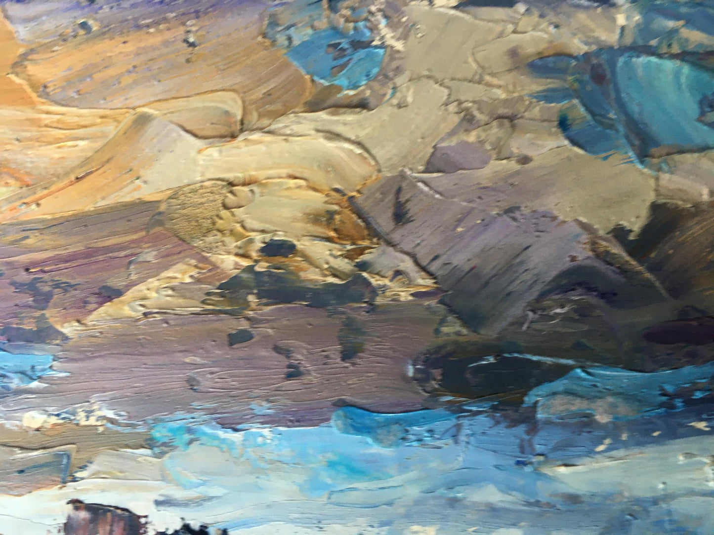 Oil painting Autumn Nature Landscape 