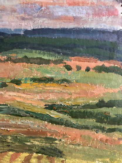 Oil painting Meadows Ryzhykh Viktor