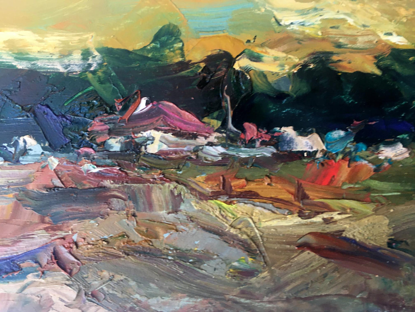 Oil painting Landscape 