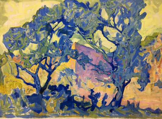 Oil painting Evening came Kiyansky Yuri Ivanovich