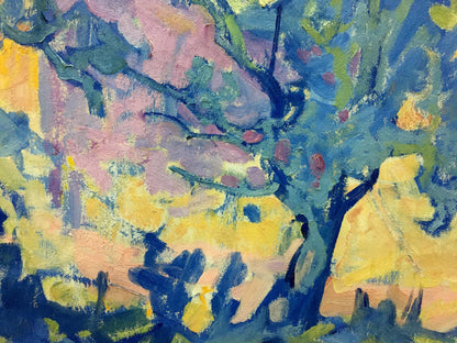 Oil painting Evening came Kiyansky Yuri Ivanovich