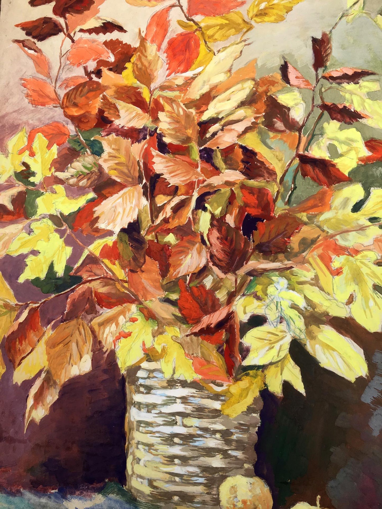 Watercolor painting Flowers Cherkas A.G.
