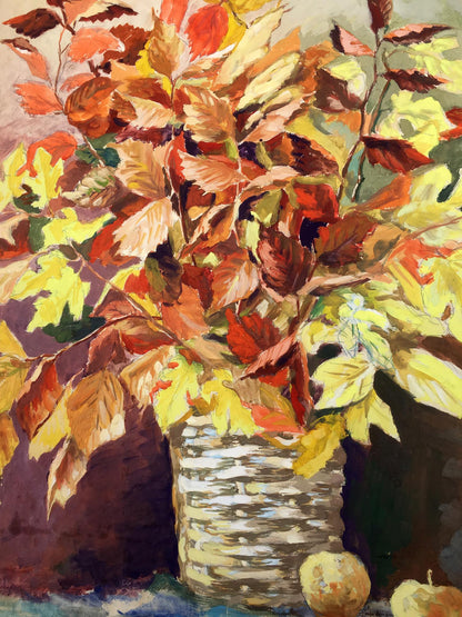 Watercolor painting Flowers Cherkas A.G.