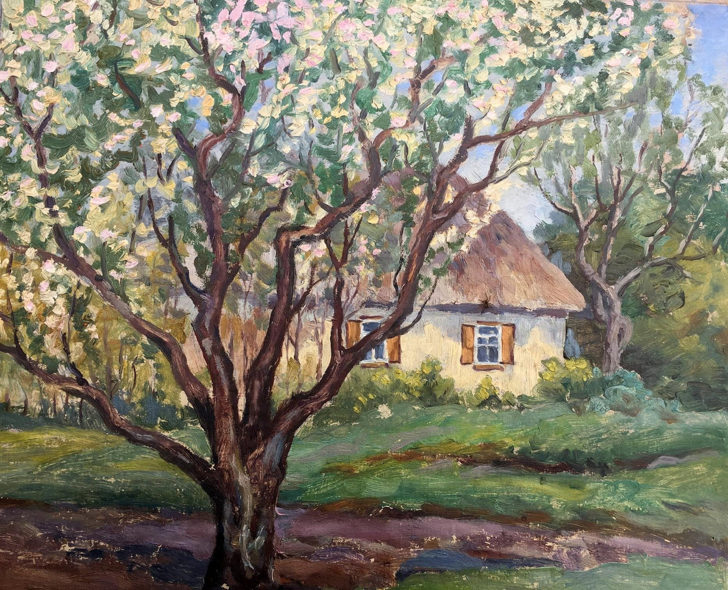 Oil painting Manor artists Cherkas A.G.