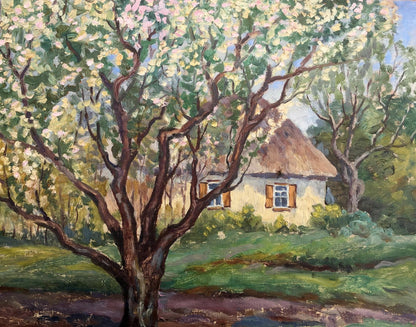 Oil painting Manor artists Cherkas A.G.