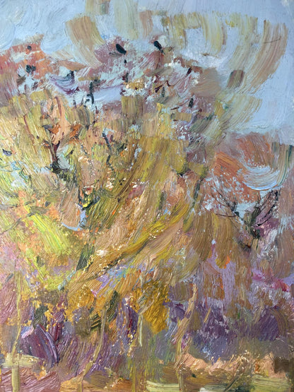 Oil paintnig The reeds Sevast'yanov Viktor Grigor'yevich