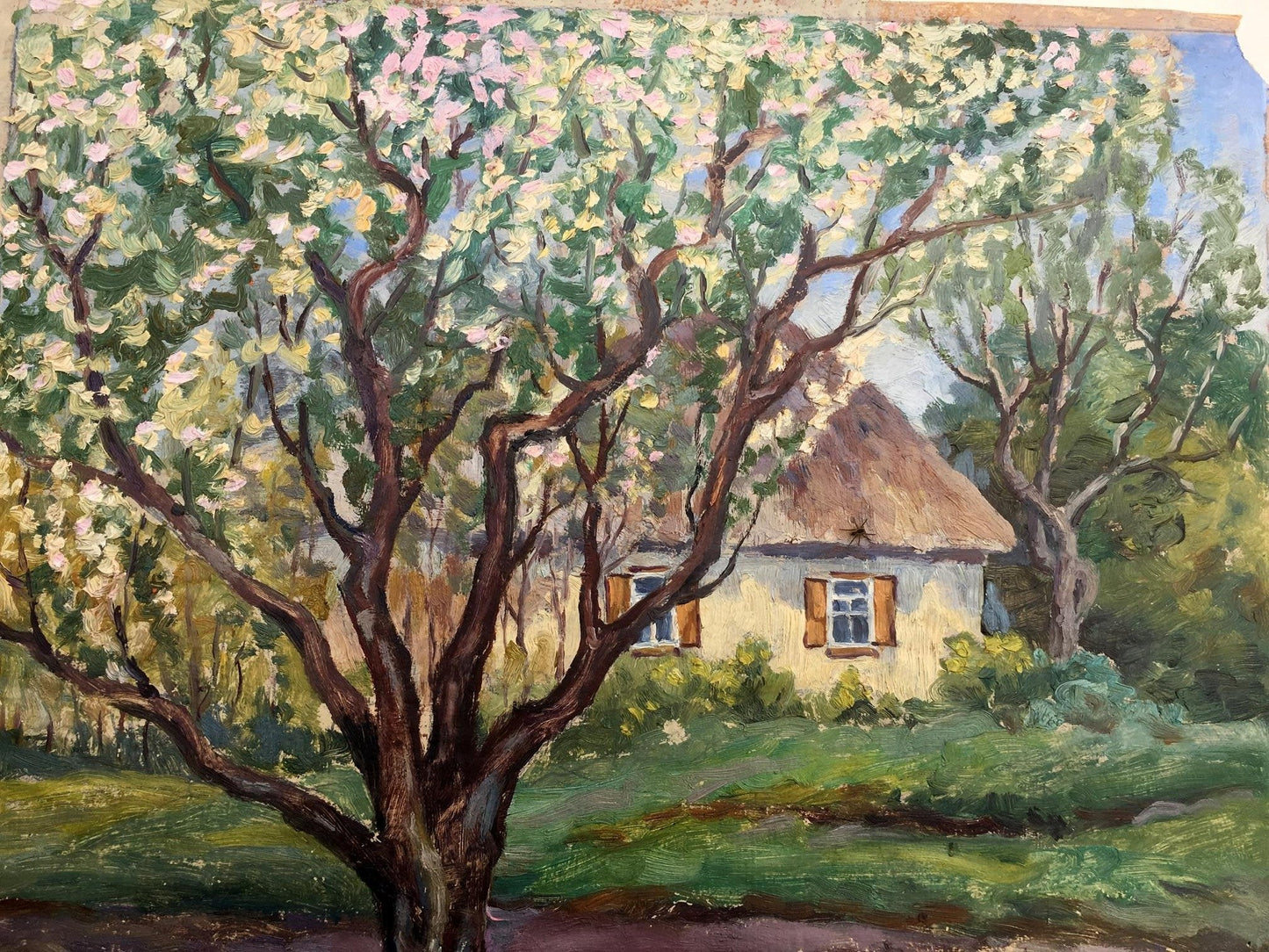 Oil painting Manor artists Cherkas A.G.