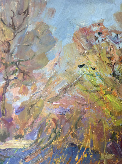 Oil paintnig The reeds Sevast'yanov Viktor Grigor'yevich