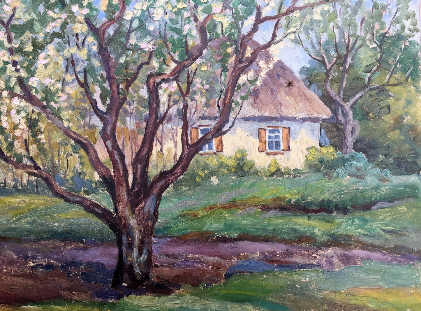 Oil painting Manor artists Cherkas A.G.