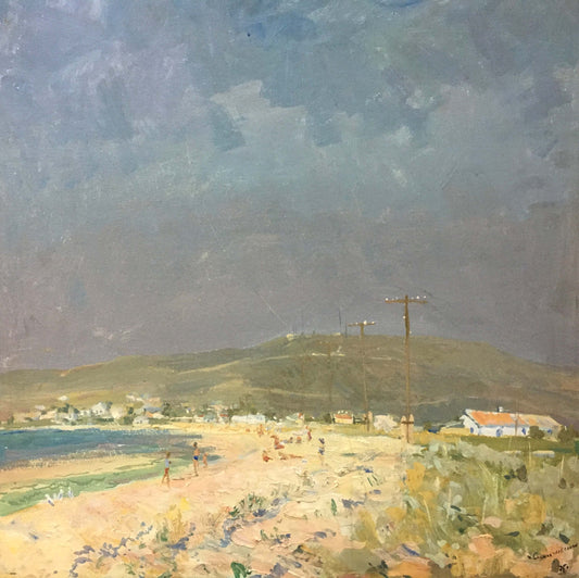 Oil painting On the beach Sulimenko Petr Stepanovich