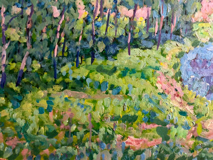 Oil painting Sunny weather Kolosovsky Georgiy Sergeevich