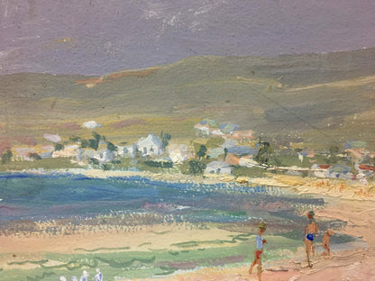 Oil painting On the beach Sulimenko Petr Stepanovich