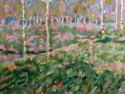 Oil painting In April Kolosovsky Georgiy Sergeevich