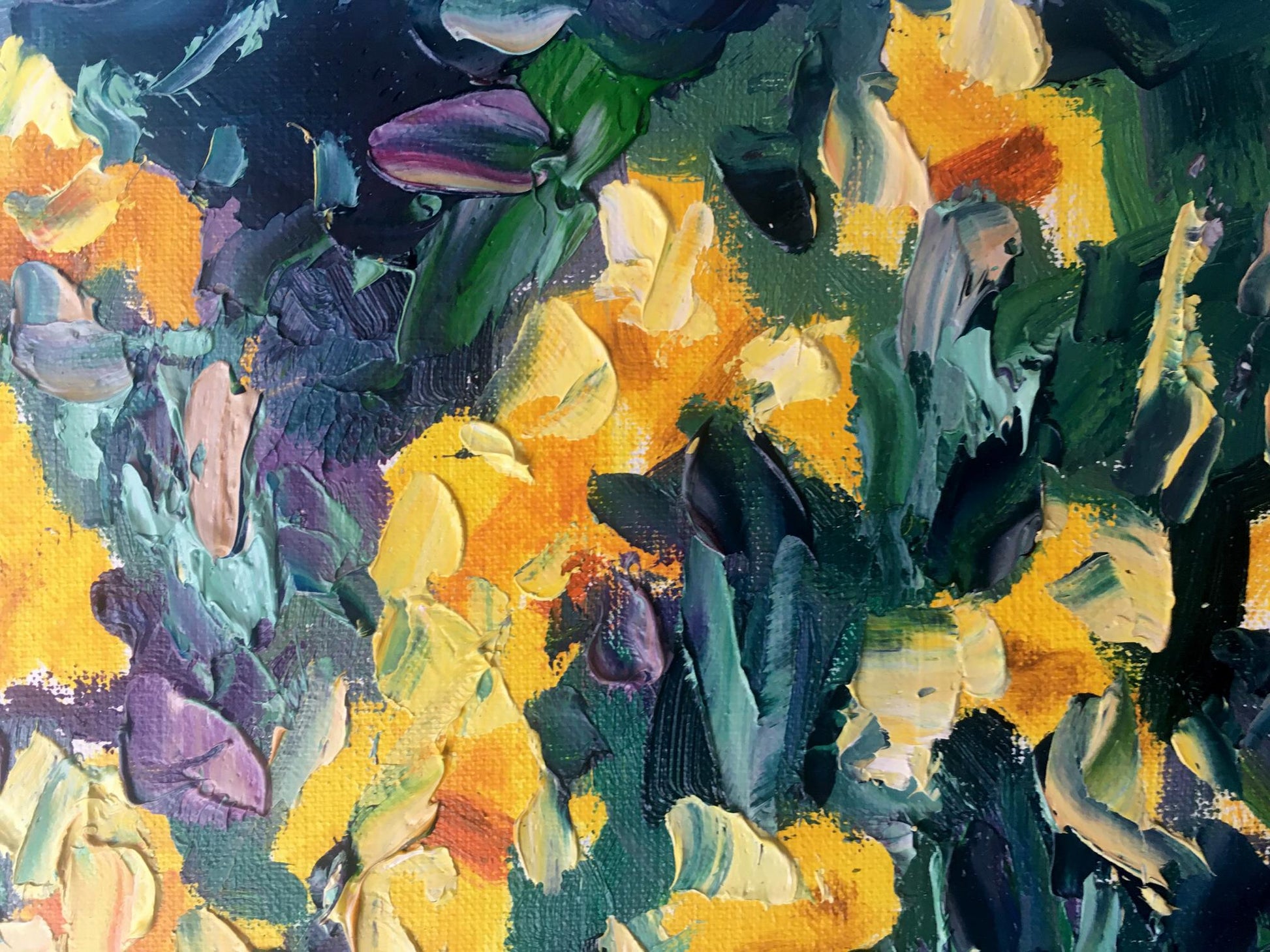 Oil painting Flowers Nature Landscape 