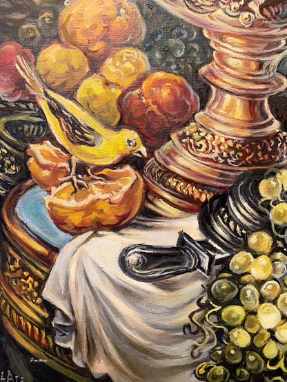 Oil painting Still life Alexander Arkadievich Litvinov