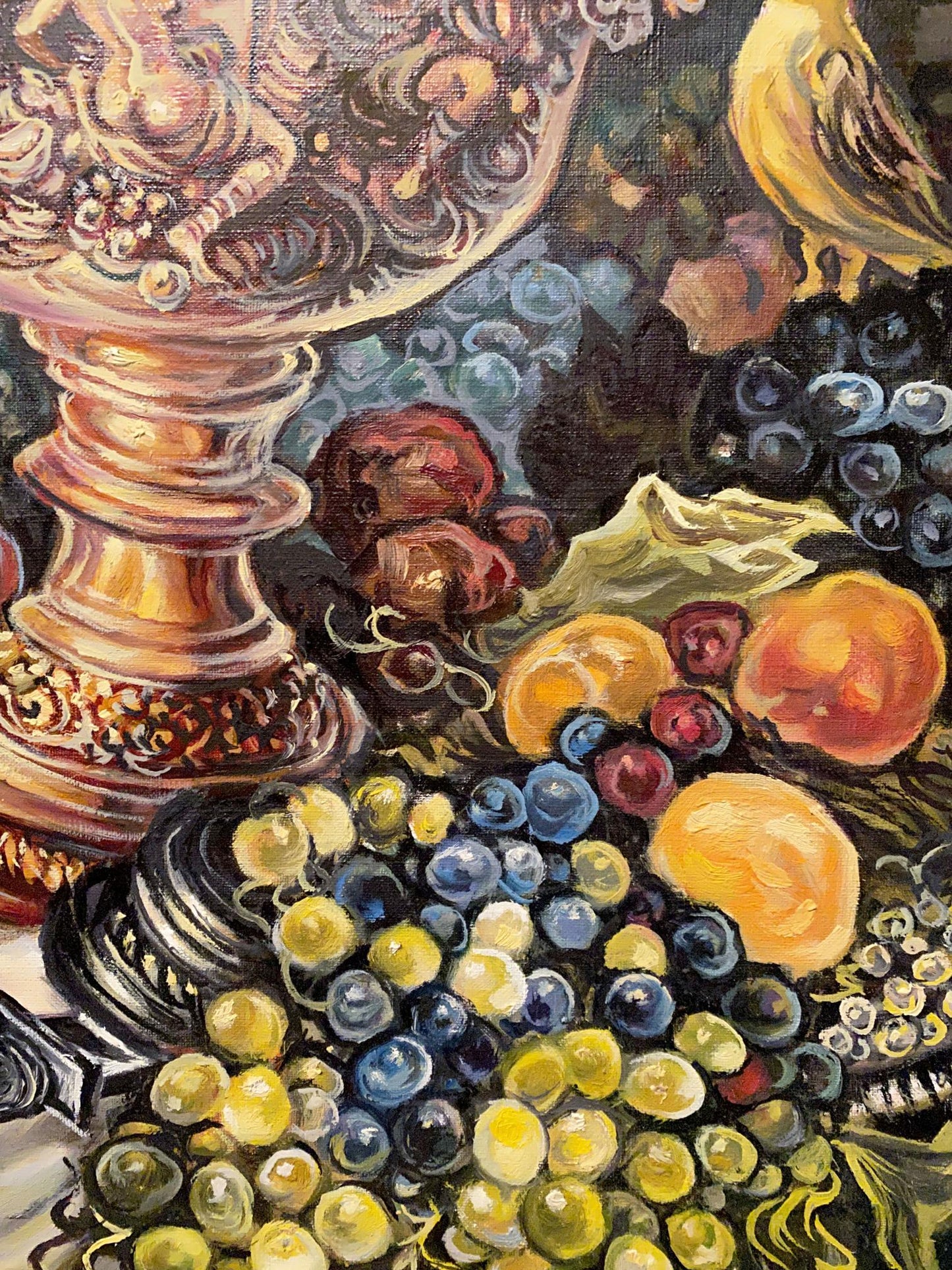Oil painting Still life Alexander Arkadievich Litvinov