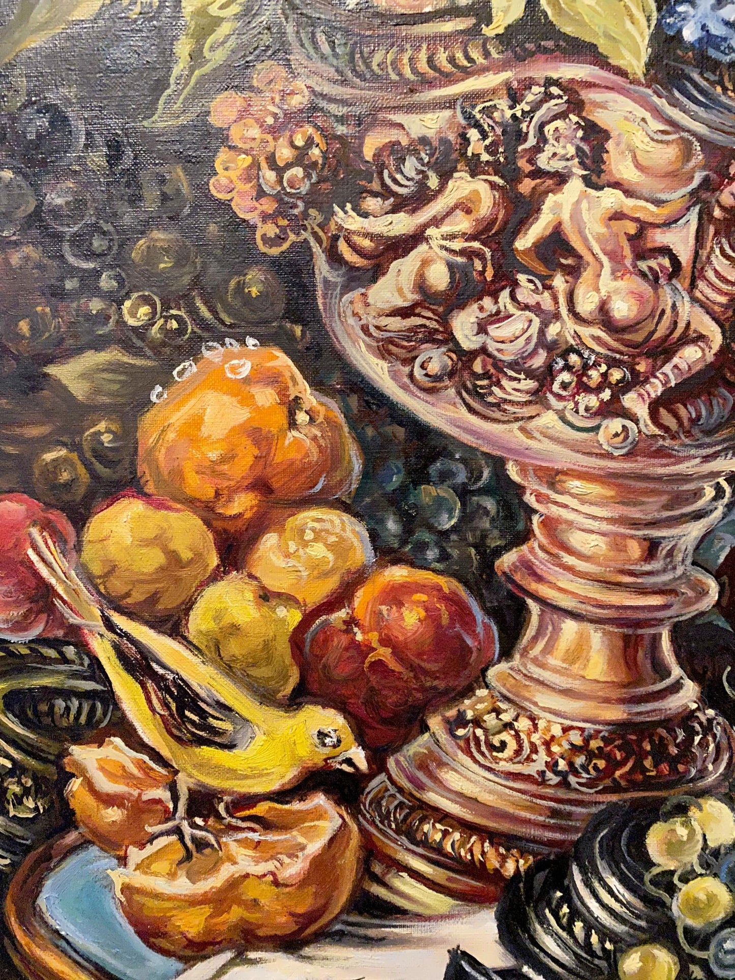 Oil painting Still life Alexander Arkadievich Litvinov