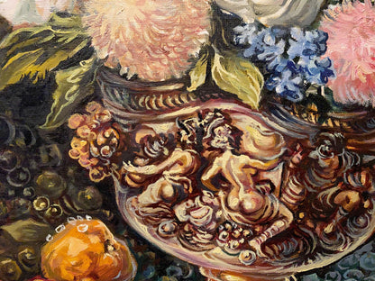 Oil painting Still life Alexander Arkadievich Litvinov