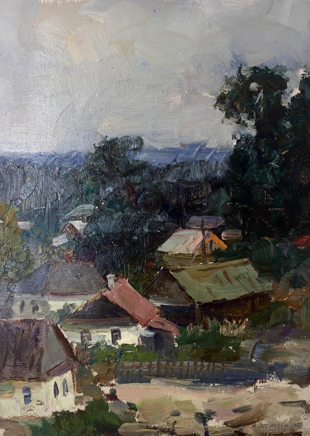 Oil painting Is partying Mordovets Andrey Nikitich