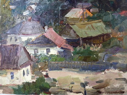 Oil painting Is partying Mordovets Andrey Nikitich